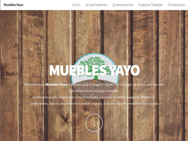 Proyecto Web mueblesyayo.cl